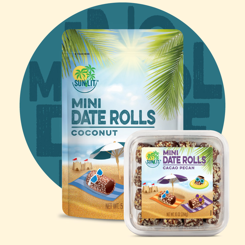 Mini Date Rolls